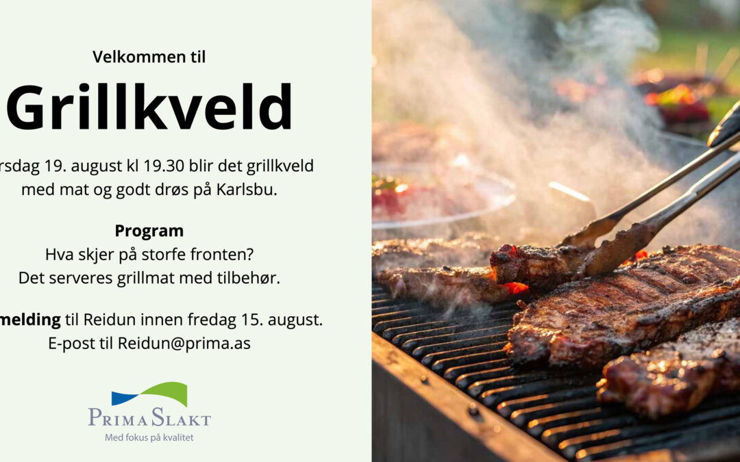 Grillmøte for storfebønder